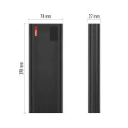 EMOS 27000mAh NTBF30, 100W, Pass-through, black (B0561B) (UA)
