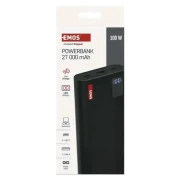 EMOS 27000mAh NTBF30, 100W, Pass-through, black (B0561B) (UA)