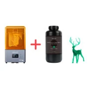 Фотополімерна смола Creality Resin, HALOT Plant-Based 1кг, зелена (3302130005) (UA)