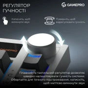 GamePro Asgard Valhalla Pro QLAB Sakura Switch RGB Bluetooth/Wireless/USB-C UA White (MK160-W-D-QS-PRO) (UA)
