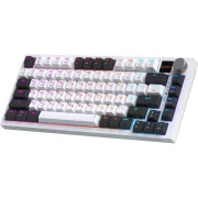 GamePro Asgard Valhalla Pro QLAB Sakura Switch RGB Bluetooth/Wireless/USB-C UA White (MK160-W-D-QS-PRO) (UA)