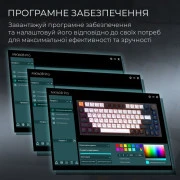 GamePro Asgard Valhalla QLAB Sakura Switch RGB Bluetooth/Wireless/USB-C UA Black (MK160-B-QS-PRO) (UA)