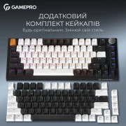 GamePro Asgard Valhalla QLAB Sakura Switch RGB Bluetooth/Wireless/USB-C UA Black (MK160-B-QS-PRO) (UA)