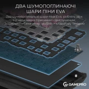 GamePro Asgard Valhalla QLAB Sakura Switch RGB Bluetooth/Wireless/USB-C UA Black (MK160-B-QS-PRO) (UA)