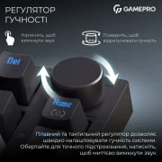 GamePro Asgard Valhalla QLAB Sakura Switch RGB Bluetooth/Wireless/USB-C UA Black (MK160-B-QS-PRO) (UA)