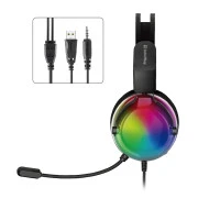 Гарнітура СolorWay Firestrike RGB Black (CW-HPG04BK) (UA)