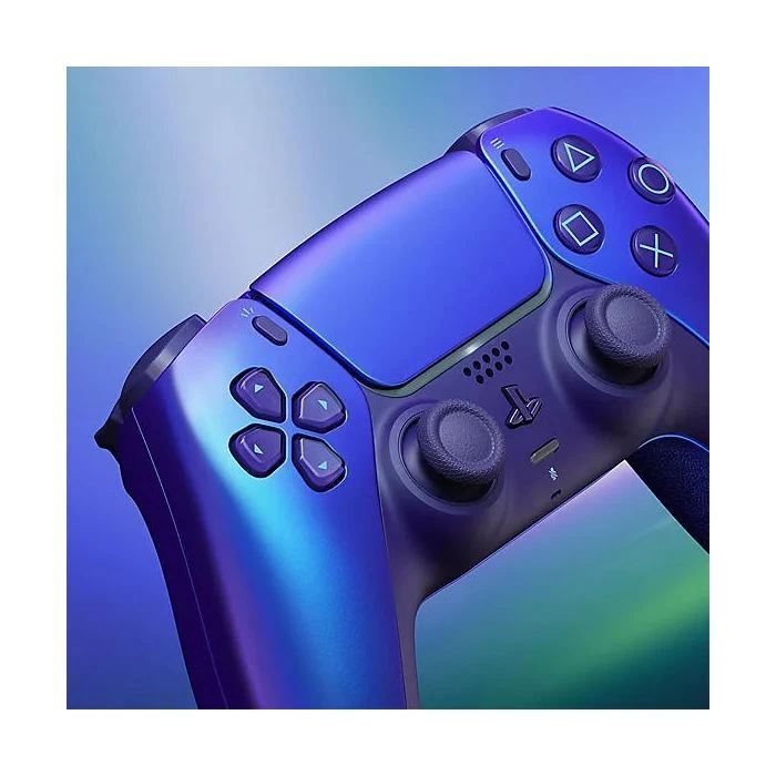 Геймпад Sony Playstation DualSense Bluetooth PS5 Chrome Indigo (1000050597) (UA)