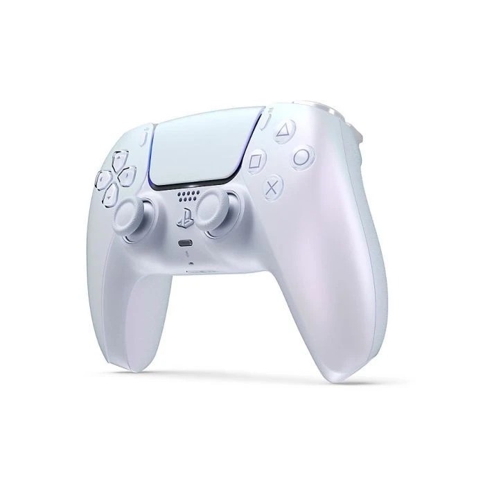 Геймпад Sony Playstation DualSense Bluetooth PS5 Chrome Pearl (1000050600) (UA)