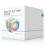 Кулер процессорный DeepCool AG620 G2 WH ARGB (R-AG620-WHAMMG2-G) (UA)