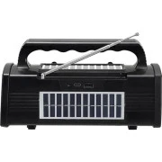 NEWVEW NV-9010 Solar Panel/BT/USB/TF/FM Black (NWVW-NV-9010-BK) (UA)