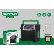 NEWVEW NV-9153 Solar Panel/BT/USB/TF/FM Green (NWVW-NV-9153-GN) (UA)