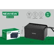 NEWVEW NV-9193 BT/USB/TF/FM Black (NWVW-NV-9193-BK) (UA)