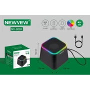 NEWVEW NV-9203 RGB/BT/USB/TF/FM Black (NWVW-NV-9203-BK) (UA)
