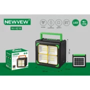 NEWVEW NV-9218 Solar Panel/BT/USB/TF/FM Green (NWVW-NV-9218-GN) (UA)