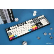 Varmilo APT108 CMYK C-TK Brown Wireless White Led UA (A93A024D3A5A17A007) (UA)