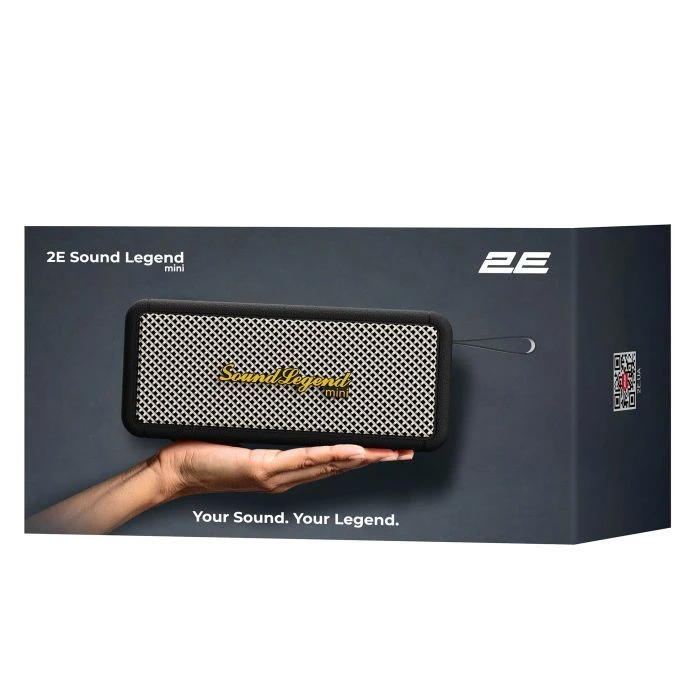 2E SoundLegend Mini PowerBank IPX6 Black (2E-BSSLMWBK) (UA)