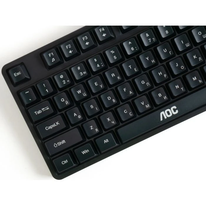 AOC GK116B LED USB UA Black (GK116B/97) (UA)
