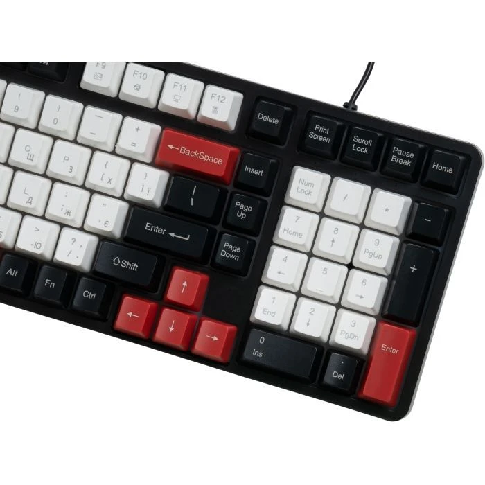 AOC GK116H1 LED USB UA White/Red/Black (GK116H1/97) (UA)