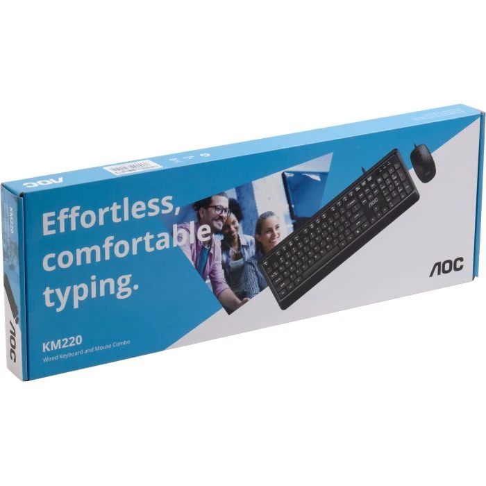 AOC KM220B USB UA Black (KM220B/97) (UA)