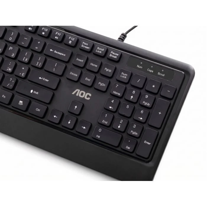 AOC KM220B USB UA Black (KM220B/97) (UA)