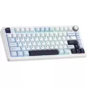 Aula F75 Pink Switch USB UA White (6978080504883) (UA)