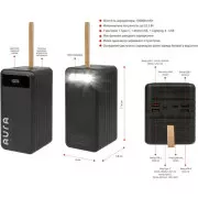 AURA NRG-P100 100000mAh 22.5W Black (PBANRG-P100B) (UA)