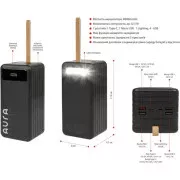 AURA NRG-P80 80000mAh 22.5W Black (PBANRG-P80B) (UA)