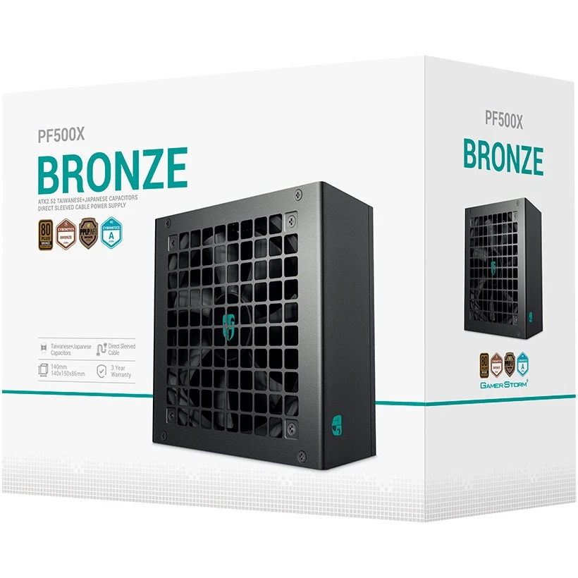 DeepCool GamerStorm PF500X 500W (R-PF500X-HD0B-JGEU) (UA)