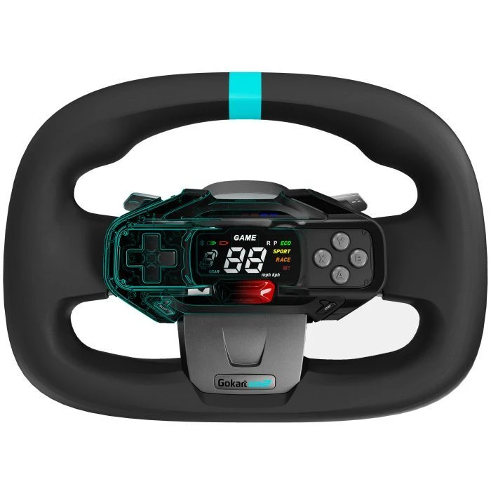 Електроскутер Segway Карт Ninebot GoKart PRO 2, сірий-блакитний (AA.04.04.01.0004) (UA)