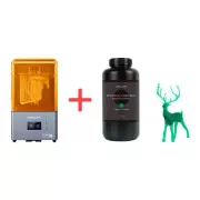 Фотополимерная смола Creality Resin, HALOT Plant-Based 1кг, green (3302130005) (UA)