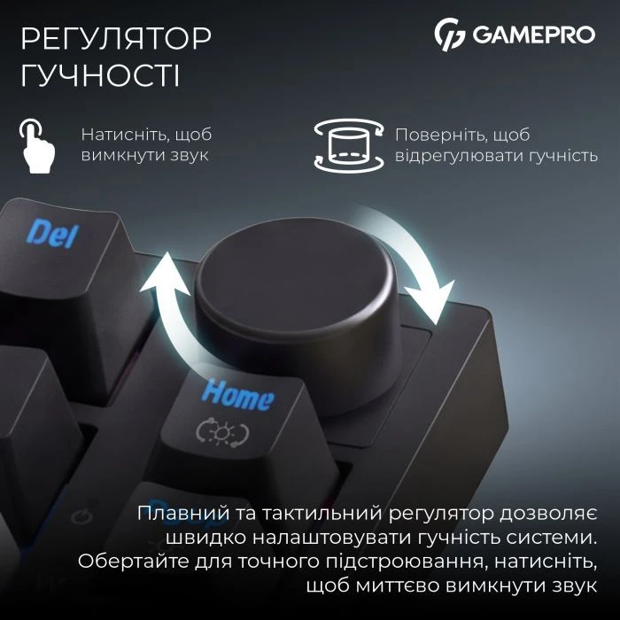 GamePro Asgard Valhalla QLAB Sakura Switch RGB Bluetooth/Wireless/USB-C UA Black (MK160-B-QS-PRO) (UA)