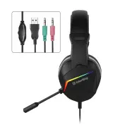 Гарнітура ColorWay Bloodwave LED Black (CW-HPG01BK) (UA)