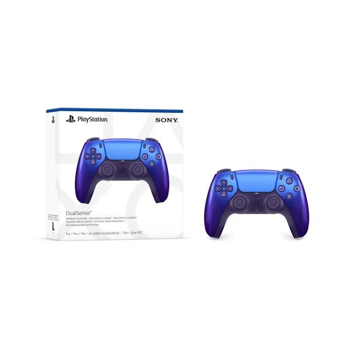 Геймпад Sony Playstation DualSense Bluetooth PS5 Chrome Indigo (1000050597) (UA)