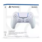 Геймпад Sony Playstation DualSense Bluetooth PS5 Chrome Pearl (1000050600) (UA)