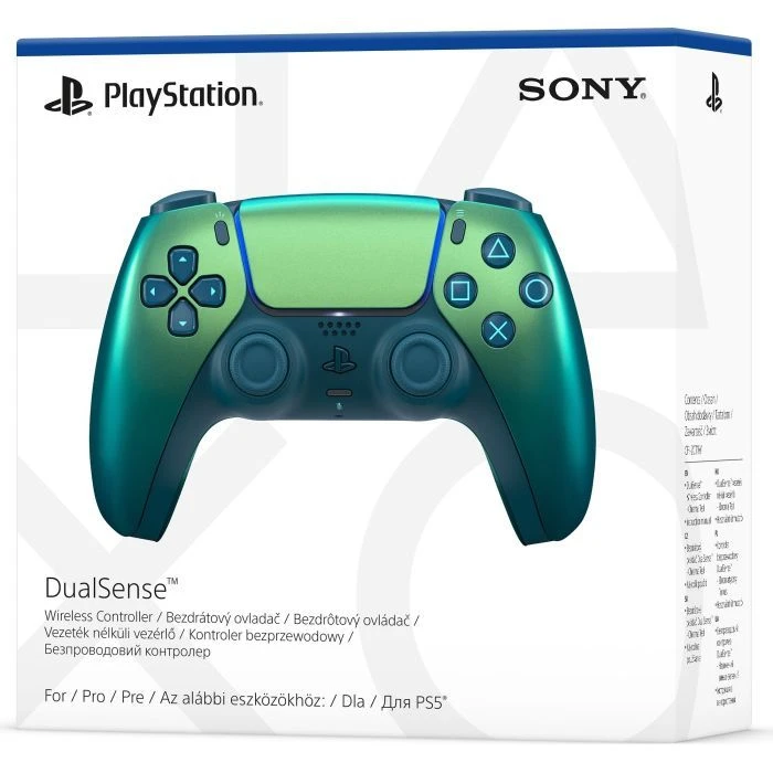 Геймпад Sony Playstation DualSense Bluetooth PS5 Chrome Teal (1000050603) (UA)