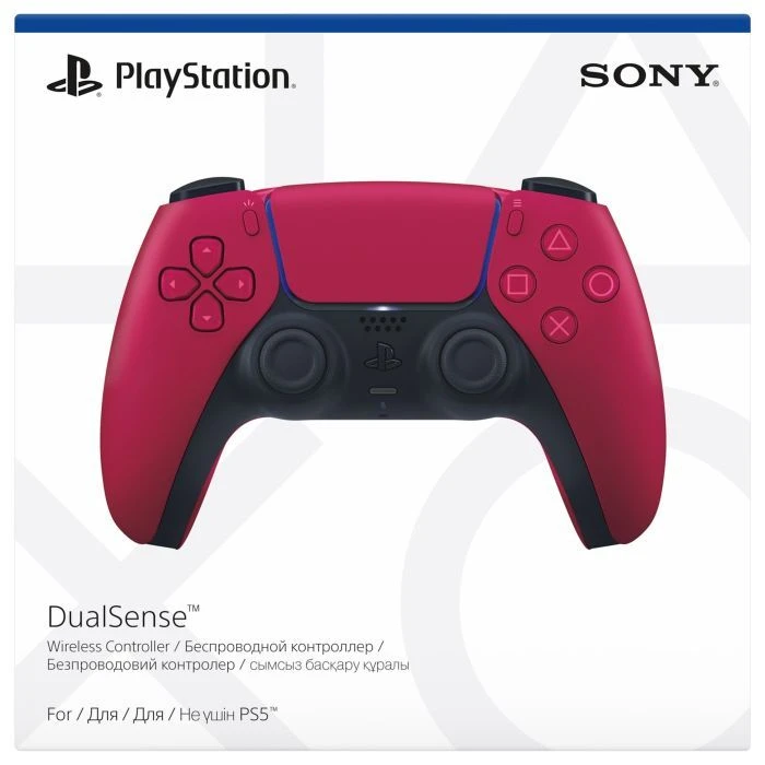 Геймпад Sony Playstation DualSense Bluetooth PS5 Cosmic Red (1000050249) (UA)