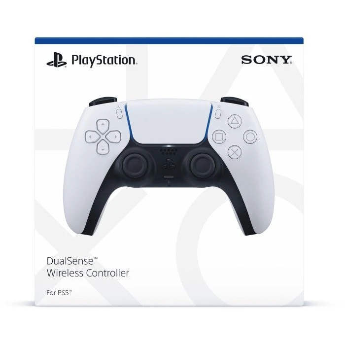 Геймпад Sony Playstation DualSense Bluetooth PS5 White (1000050246) (UA)