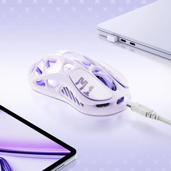 GravaStar Mercury M1 Pro Wireless/Bluetoot/USB Lavender Purple (GRAVASTARM1PRO_PL) (UA) Тип: Оригінальний дизайн,