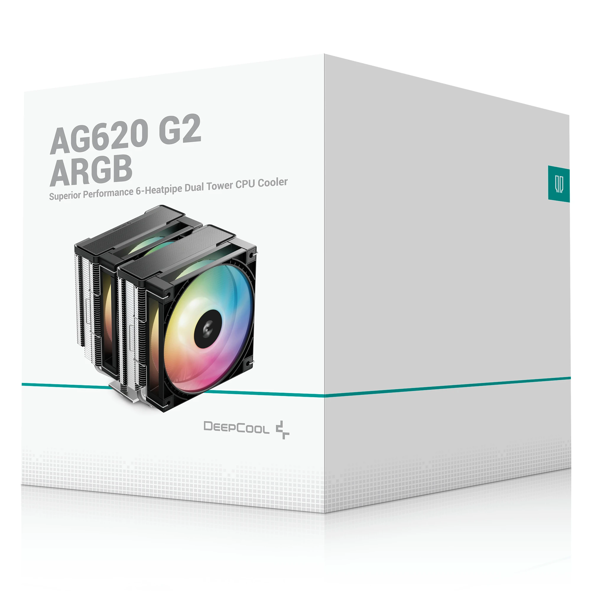Кулер процессорный DeepCool AG620 G2 ARGB (R-AG620-BKAMMG2-G) (UA)