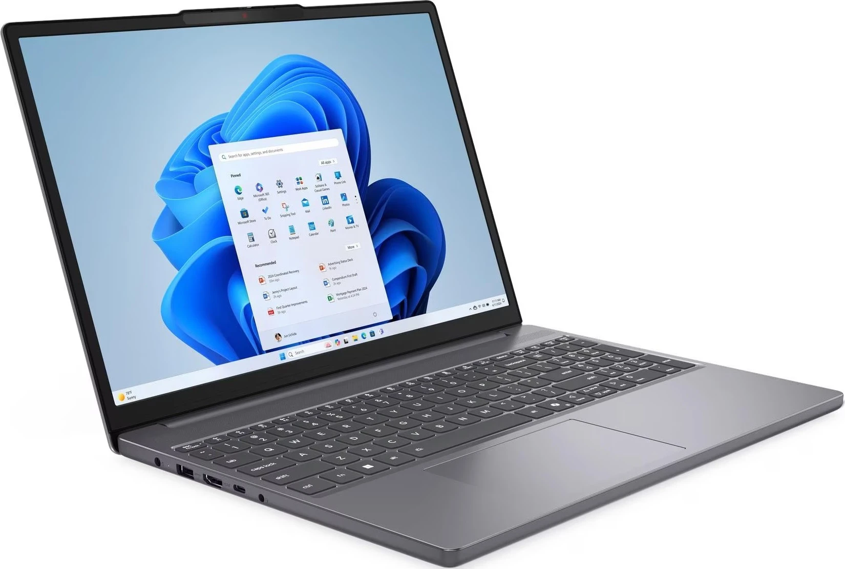 Lenovo IdeaPad Slim 3 15IRH10 (83K1010ERA) Luna Grey (UA)