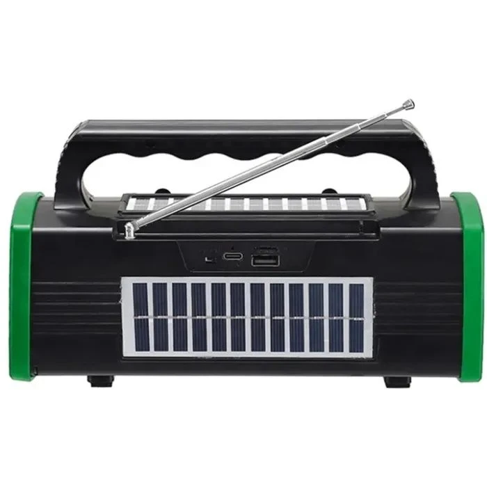 NEWVEW NV-9010 Solar Panel/BT/USB/TF/FM Green (NWVW-NV-9010-GN) (UA)