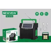 NEWVEW NV-9153 Solar Panel/BT/USB/TF/FM Green (NWVW-NV-9153-GN) (UA)