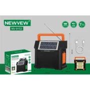 NEWVEW NV-9153 Solar Panel/BT/USB/TF/FM Orange (NWVW-NV-9153-OR) (UA)