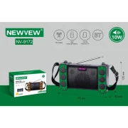 NEWVEW NV-9172 Solar Panel/BT/USB/TF/FM Green (NWVW-NV-9172-GN) (UA)