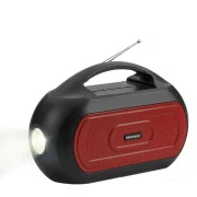 NEWVEW NV-V50 Solar Panel/BT/USB/TF/FM/AUX Red (NWVW-NV-V50-RD) (UA)