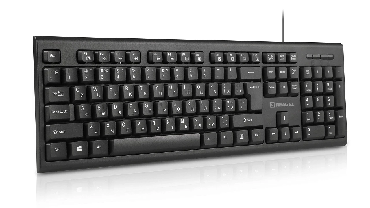 REAL-EL RK-507 Black (UA)
