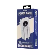 Remax 20000mAh, 22.5W, Black (RPP-38 / 45364 / White) (UA)