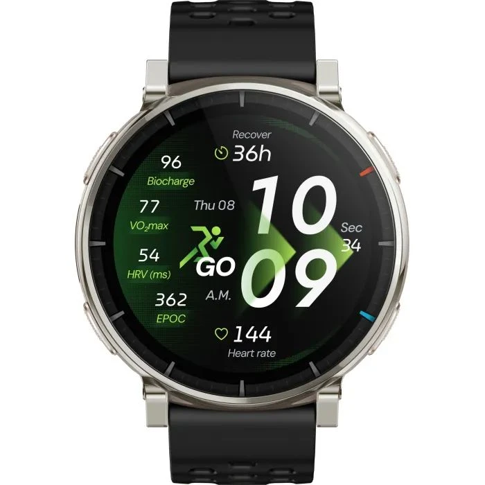 Смарт-годинник Amazfit Active 3 Premium W2559GL1N Срібний (1193746) (UA)
