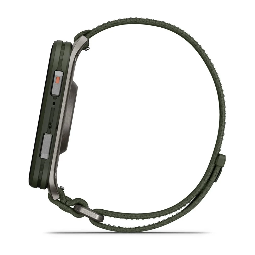 Смарт-годинники Garmin Venu X1 Black/Slate Titanium with Black Nylon (010-02980-13) (UA)