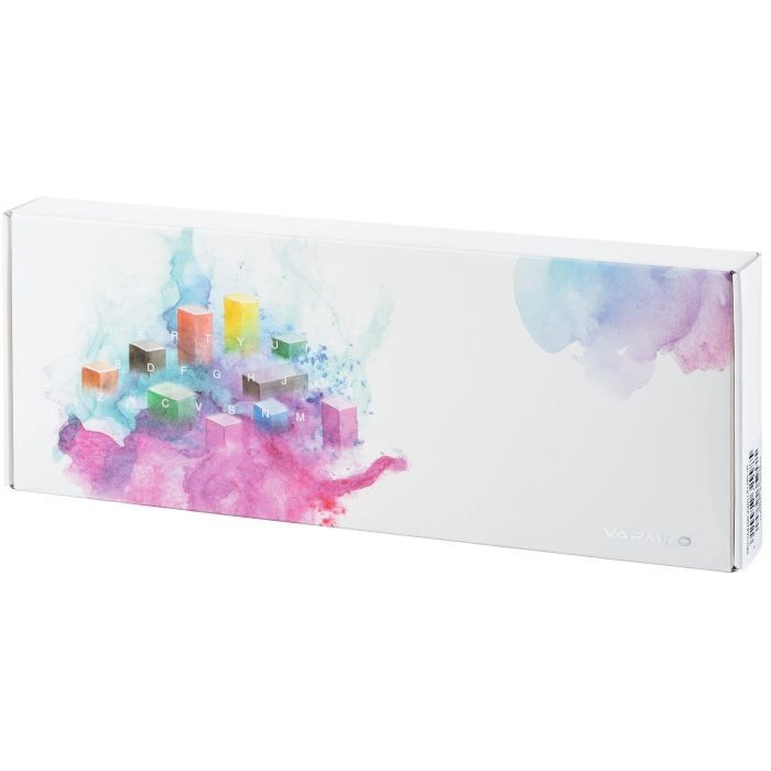 Varmilo APT87 CMYK C-TK Brown Wireless White Led UA (A92A024D3A5A17A007) (UA)